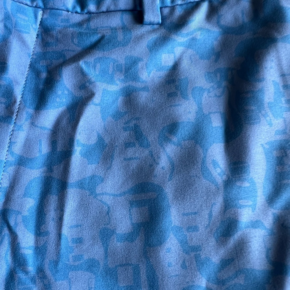 Peter Millar Light Blue Patterned Shorts - image 2